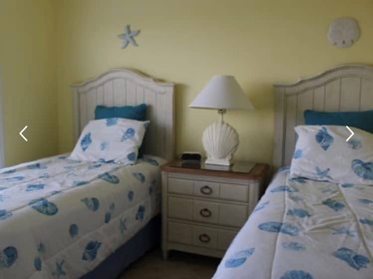 Guest bedroom - 2 twin beds